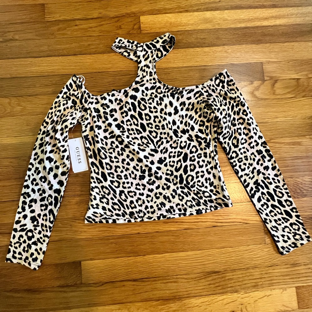 GUESS animal print shirt